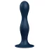 Satisfyer - dobbelt bækkenbundskugle - vægtet - silikone blå