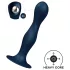 Satisfyer - dobbelt bækkenbundskugle - vægtet - silikone blå