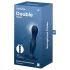 Satisfyer - dobbelt bækkenbundskugle - vægtet - silikone blå