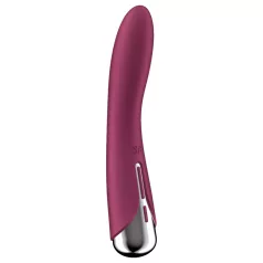   Satisfyer Spinning Vibe 1 - roterende G-punktsvibrator med drejende hoved (rød)