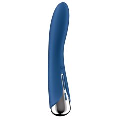 Satisfyer - G-punkt vibrator med roterende hoved - blå