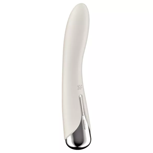 Satisfyer - G-punktsvibrator med roterende hoved - beige