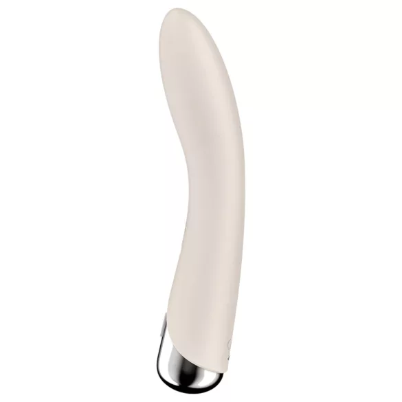 Satisfyer - G-punktsvibrator med roterende hoved - beige