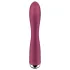 Satisfyer - rabbit vibrator med roterende klitorisarm - rød