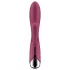 Satisfyer - rabbit vibrator med roterende klitorisarm - rød