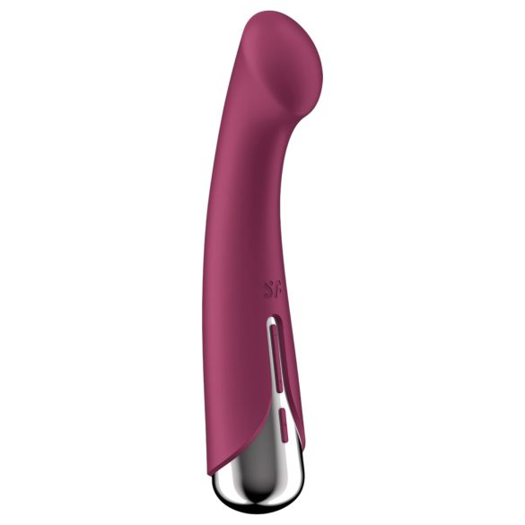 Satisfyer Spinning G-Spot 1 - roterende G-punktsvibrator (rød)