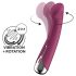 Satisfyer Spinning G-Spot 1 - roterende G-punktsvibrator (rød)