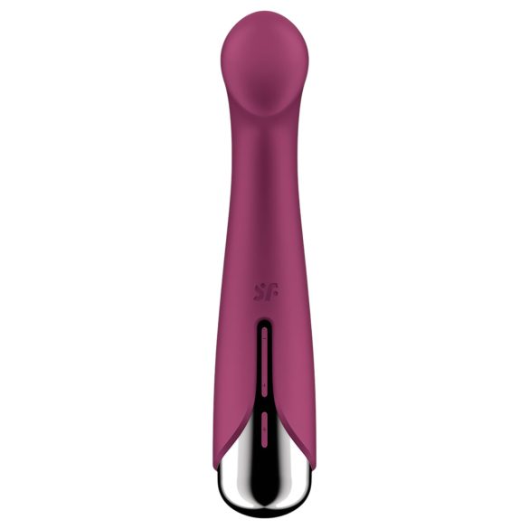 Satisfyer Spinning G-Spot 1 - roterende G-punktsvibrator (rød)