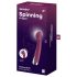 Satisfyer Spinning G-Spot 1 - roterende G-punktsvibrator (rød)