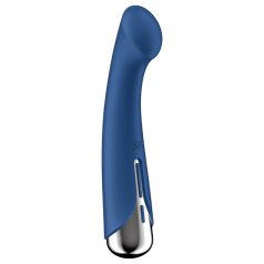 Satisfyer - G-punktsvibrator med roterende hoved - blå