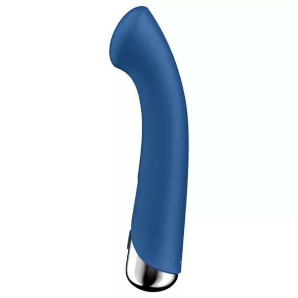 Satisfyer - G-punktsvibrator med roterende hoved - blå