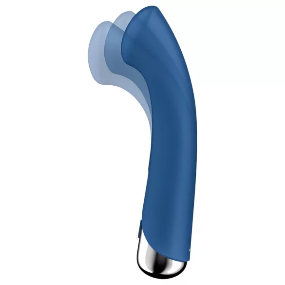 Satisfyer - G-punktsvibrator med roterende hoved - blå