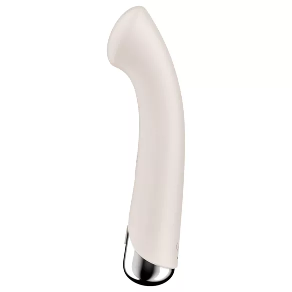 Satisfyer - G-punktsvibrator med roterende hoved - beige