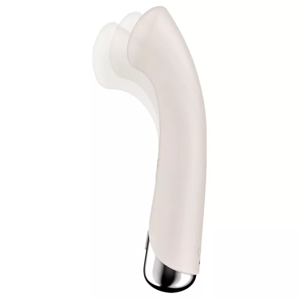 Satisfyer - G-punktsvibrator med roterende hoved - beige
