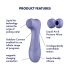 Satisfyer Pro 2 Gen3 - Smart klitoris stimulator (lilla)