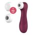 Satisfyer Pro 2 Gen3 - klitorisvibrator med lufttryk - genopladelig - rød