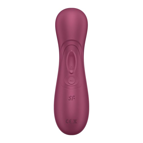 Satisfyer Pro 2 Gen3 - klitorisvibrator med lufttryk - genopladelig - rød