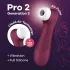 Satisfyer Pro 2 Gen3 - genopladelig klitorisstimulator med luftbølger (rød)