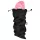 Satisfyer Treasure Bag - diskret opbevaringstaske - medium (sort)
