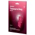 Satisfyer Treasure Bag M - diskret opbevaringstaske - mellem (pink)