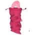 Satisfyer Treasure Bag M - diskret opbevaringstaske til sexlegetøj (pink)