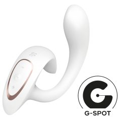   Satisfyer G for Goddess 1 - klitoris og g-punkt vibrator - hvid