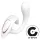 Satisfyer G for Goddess 1 - klitoris og g-punkt vibrator - hvid