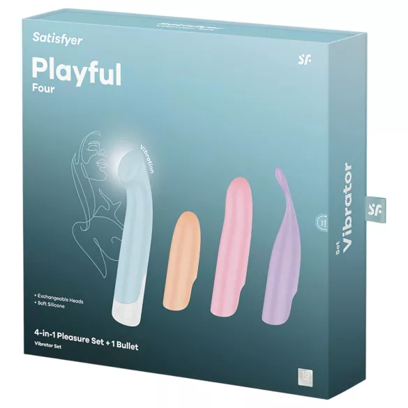Satisfyer - vibrator sæt - 4 dele