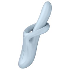   Satisfyer Heat Flex 4 - klitorisvibrator med varmefunktion - sølv