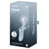 Satisfyer Heat Flex 4 - opvarmende vibrator med klitorisarm (blå)