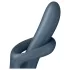 Satisfyer Heat Flex 4 - opvarmende vibrator med klitorisstimulator (grå)