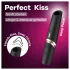 Satisfyer Perfect Kiss - læbestift vibrator - sort