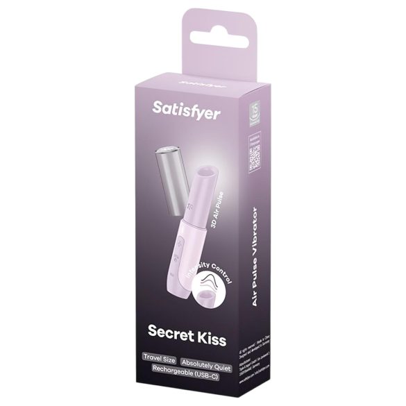 Satisfyer Secret Kiss - klitorisvibrator med luftpulseringer - pink