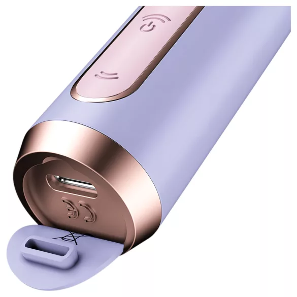 Satisfyer Bold Kiss - luftbølge‑læbestiftvibrator (lyserød)