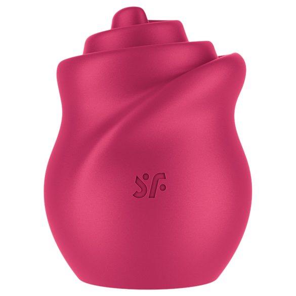 Satisfyer Tongue Twister - roterende tungestimulator til klitoris (pink)