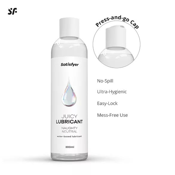 Satisfyer - vandbaseret glidecreme - sensitiv - 300ml