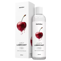 Satisfyer - glidecreme med smag - kirsebær - 300ml