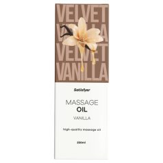 Satisfyer - massageolie - vanilje - 250ml
