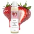 Satisfyer - smagsat massageolie - jordbær (250 ml)