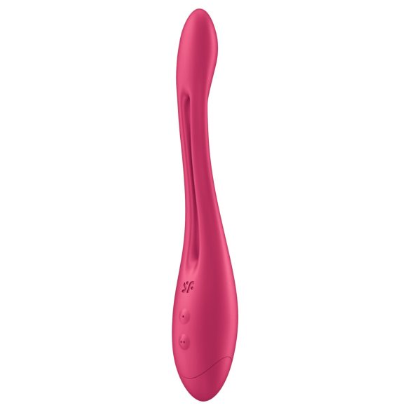 Satisfyer - parvibrator - fleksibel - silikone/pink