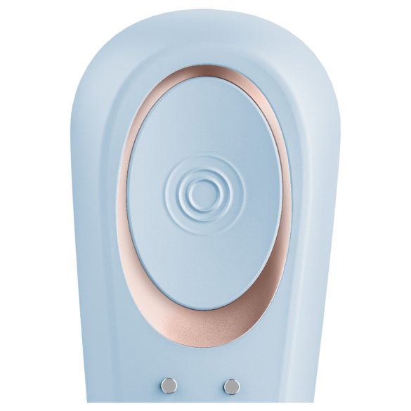 Satisfyer Double Classic - parvibrator (blå)
