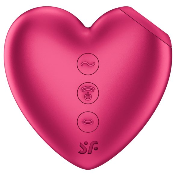 Satisfyer Cutie Heart - klitorisvibrator med lufttrykbølger - pink