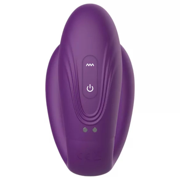 Mrow - parvibrator med 3 motorer - genopladelig vandtæt - lilla