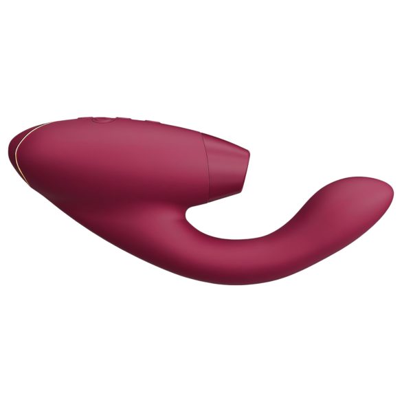 Womanizer Duo 2 - G-punkt vibrator med klitorisstimulator - rød