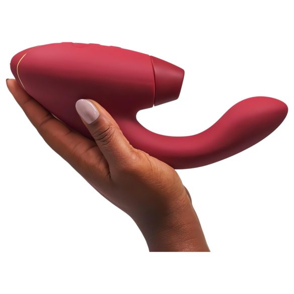 Womanizer Duo 2 - G-punkt vibrator med klitorisstimulator - rød