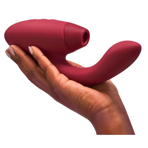 Womanizer Duo 2 - G-punkt vibrator med klitorisstimulator - rød
