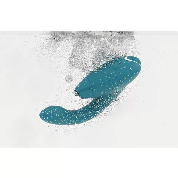 Womanizer - Duo 2 - G-punktsvibrator og klitorisstimulator - grøn