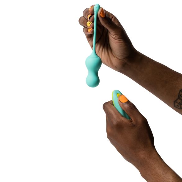 ROMP Cello - fjernstyret bækkentræningskugle - grøn