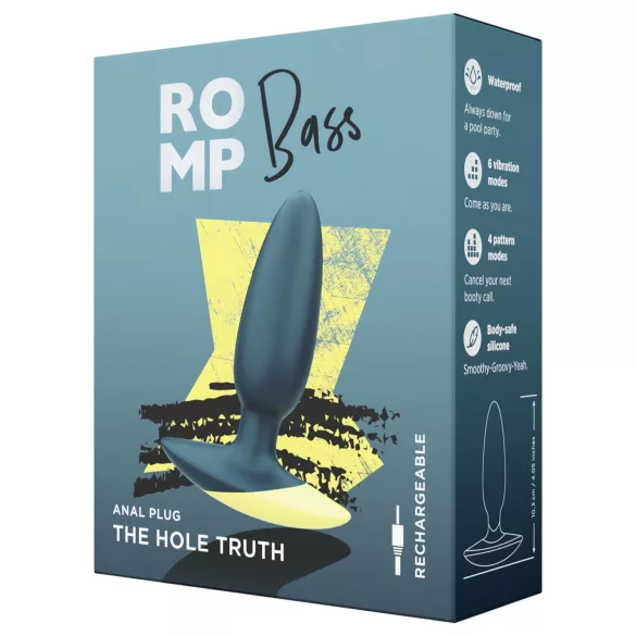 ROMP Bass - analvibrator - grøn