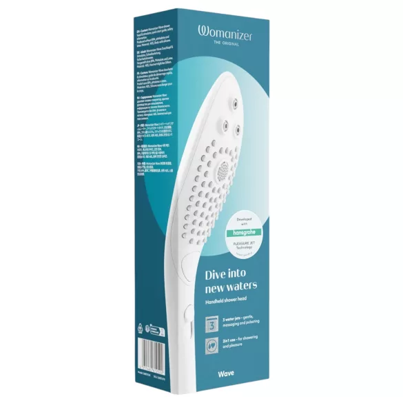 Womanizer Wave - massagebruserhoved (hvid)